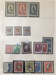 Liechtenstein 1912/1969 M&U Hingeless Album Collection(Aprx 250 Stamps) GM1516 