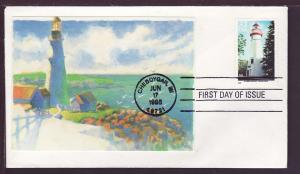US Marblehead Lighthouse 1995 Unknown U/A FDC BIN 12349