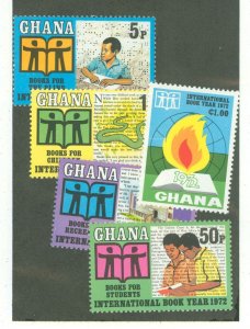 Ghana #445-9 Mint (NH)