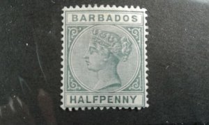 Barbados #60 mint hinged wmk 2 e21.3 12904