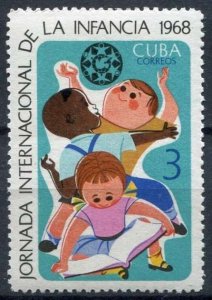 CUBA  Sc# 1335 INTERNATIONAL CHILDRENS' DAY   1968  MNH