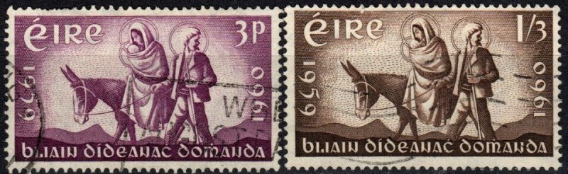 Ireland #173-4  F-VF Used CV $2.75 (X4151)