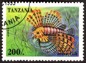 1995, Tanzania 200Sh, Used CTO, Sc 1408