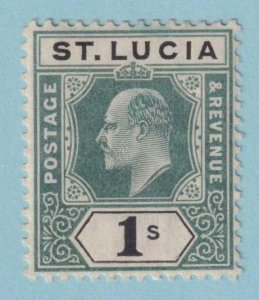 ST LUCIA 55  MINT HINGED OG * NO FAULTS VERY FINE! - EML