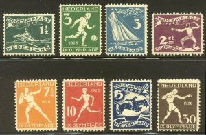 NETHERLANDS #B25-32 Mint NHx - 1928 Sports Set