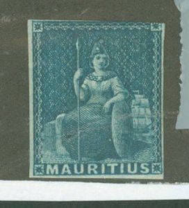 Mauritius #3 Unused Single