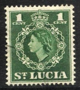 STAMP STATION PERTH - St. Lucia #157 QEII Definitive Issue Used
