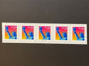 US PNC5 29c Statue of Liberty Stamps Sc# 2599 Plate D111 MNH