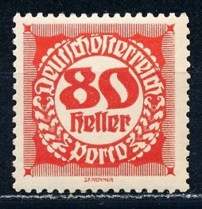 Austria #J83 Single MH