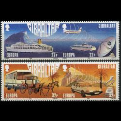 GIBRALTAR 1988 - Scott# 525a-7a Europa Set of 4 NH