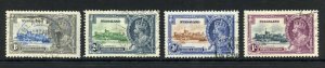 Nyasaland SG123/6 1935 Silver Jubilee Set used cat 70 pounds