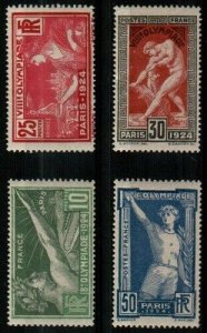 France Scott 198-201 Mint NH (Catalog Value $125.00)