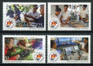 Kiribati Ships Stamps 2017 MNH Marine Training Centre 50th Anniv Boats 4v Set