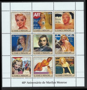 Saint Thomas Scott 1456 MNH! Marilyn Monroe!