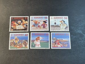 ALDERNEY # 148-153-MINT/NEVER HINGED----COMPLETE SET----2000