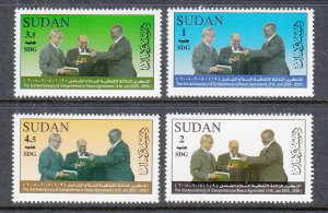 Sudan 607-610 MNH VF