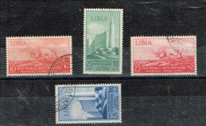 Libya  1940  89-90,92-3  Used