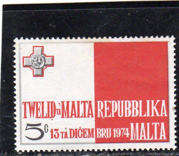 Malta 1974 Anniv of Independence MH