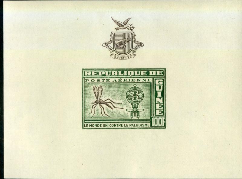 GUINEA C31a MNH S/S SCV $10.00 BIN $6.00 INSECTS