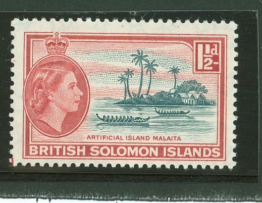 Solomon Islands (British Solomon Islands) #91v  Single