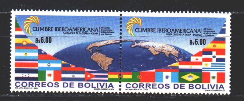 Bolivia. 2003. 1568-69. Heads of Government Conference. MNH.