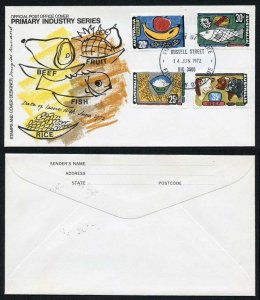 Australia SG510/3 1972 Primary Industries First Day Cover