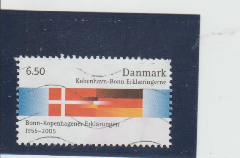 Denmark  Scott#  1322  Used  (2005 Bonn-Copenhagen Declaration)