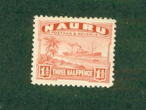 NAURU 19a MH BIN $1.00