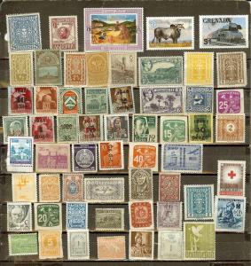 WORLDWIDE MINT 58 DIFFERENT 21 COUNTRIES