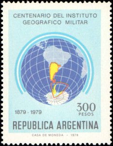 Argentina #1255, Complete Set, 1979, Never Hinged