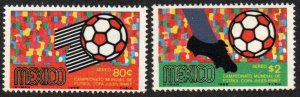 Mexico Sc #C350-C351 Mint Hinged