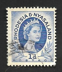Rhodesia & Nyasaland 1954 - U - Scott #142