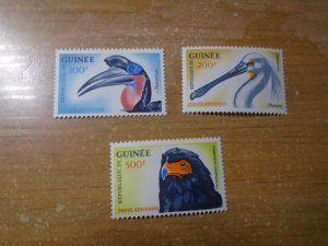 Guinea  #  C41-43   MNH   Birds