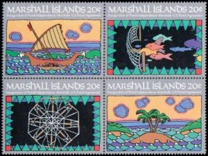 Marshall Islands 1984 SG1-4 Postal Independence set MNH