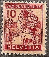 Switzerland B  3 Mint OG 1915 Juventute-Girl CV $100.00