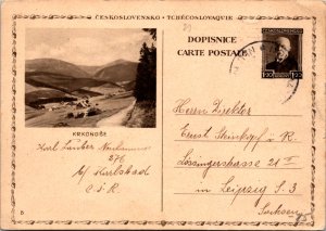 Czechoslovakia, Government Postal Card