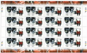 ROYAL MILITARY COLLEGE OF CANADA = Miniature Sheet of 16 = Canada 2001 #1906 MNH