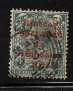 IRELAND Scott # 10 Used - GB Stamp With Overprint