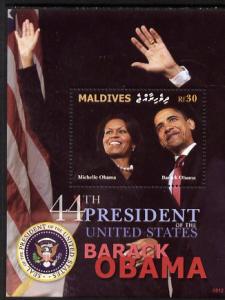 Maldive Islands 2009 Inauguration of Pres Barack Obama pe...