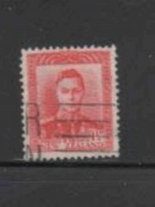 NEW ZEALAND #228B 1938 1 1/2p KING GEORGE VI F-VF USED b