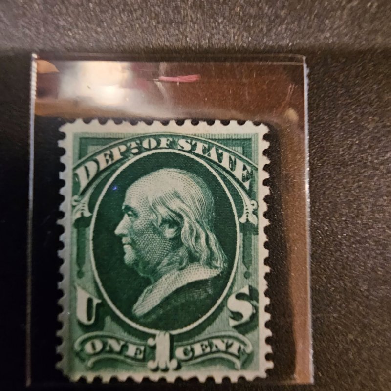 057 State Dept. official 1 -cent 1873 issue VF-NG SCV 125.00