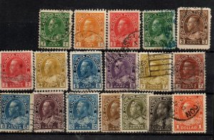 Canada 104-122 Set Used