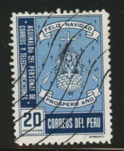 Peru  Scott 481 Used 1960 stamp