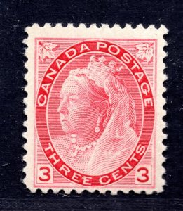 CANADA 1897 QUEEN VICTORIA SC. #69 MINT NEVER HINGED VERY FINE