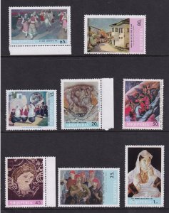 Albania   #1062-1069  MNH  1967  art