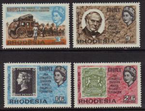 Rhodesia #237-40 MNH Complete Set