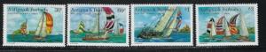 Antigua 1112-15 NH 1988 Sailboats