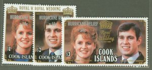 Cook Islands #B121/B131/B135 Mint (NH) Multiple