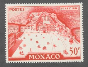Monaco  Scott 361 Mint  50fr Palace stamp 2017 CV $5.00