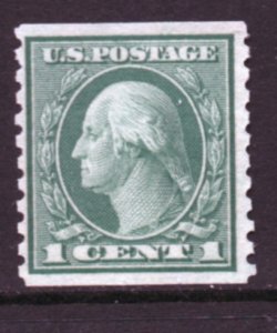 Scott # 443 used  coil  single LOOKS unused  no gum